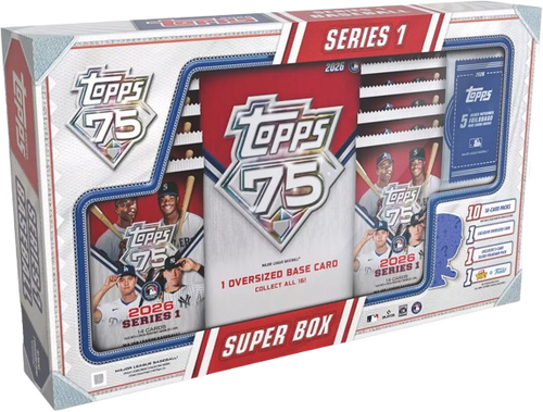 2026 TOPPS SERIES ONE BASEBALL SUPER BOX