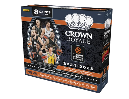 2024-25 PANINI CROWN ROYALE TURKISH AIRLINES BASKETBALL HOBBY BOX