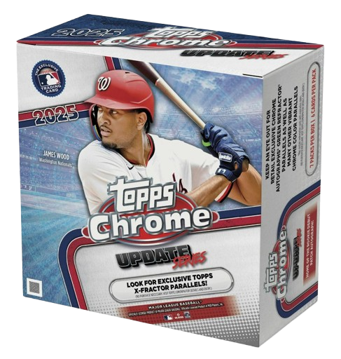 2025 TOPPS CHROME UPDATE BASEBALL MEGA BOX