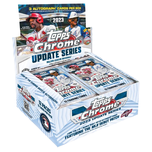 2023 TOPPS CHROME UPDATE SERIES BASEBALL JUMBO BOX
