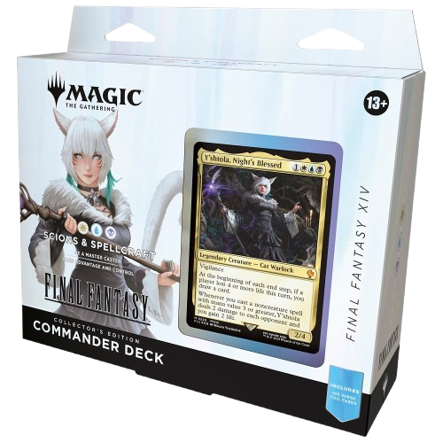MTG FINAL FANTASY SCIONS & SPELLCRAFT COMMANDER DECK COLLECTOR'S EDITION