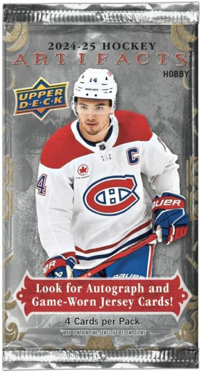 2024-25 UPPER DECK ARTIFACTS HOCKEY HOBBY PACK