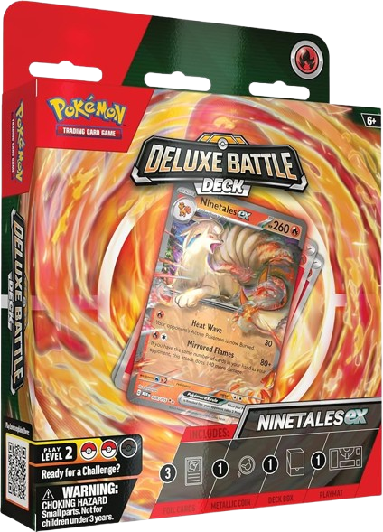 POKEMON DELUXE BATTLE DECK NINETALES EX