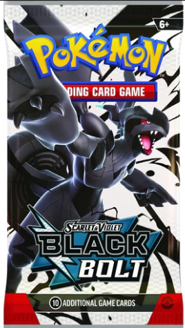 POKEMON SCARLET & VIOLET BLACK BOLT BOOSTER PACK
