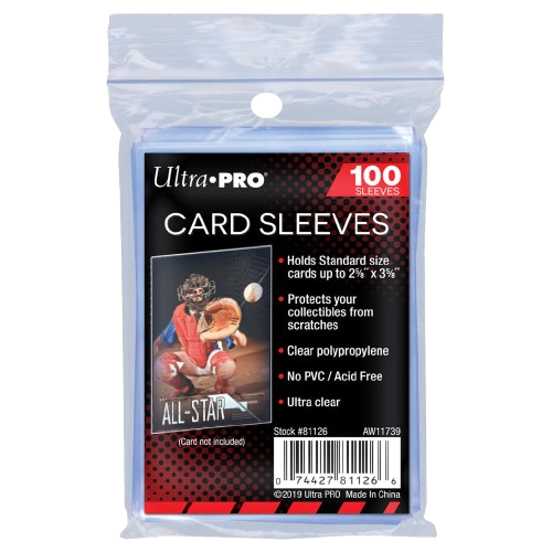 ULTRA PRO CARD SLEEVES 100