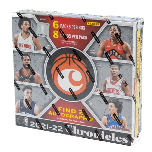 2021-22 PANINI CHRONICLES BASKETBALL HOBBY BOX