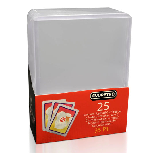 EVORETRO 35PT PREMIUM TOPLOADER (25PC)