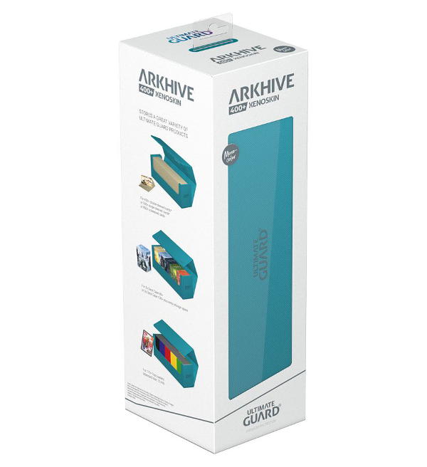 ULTIMATE GUARD DECK CASE ARKHIVE 400+ MONOCOLOR PETROL