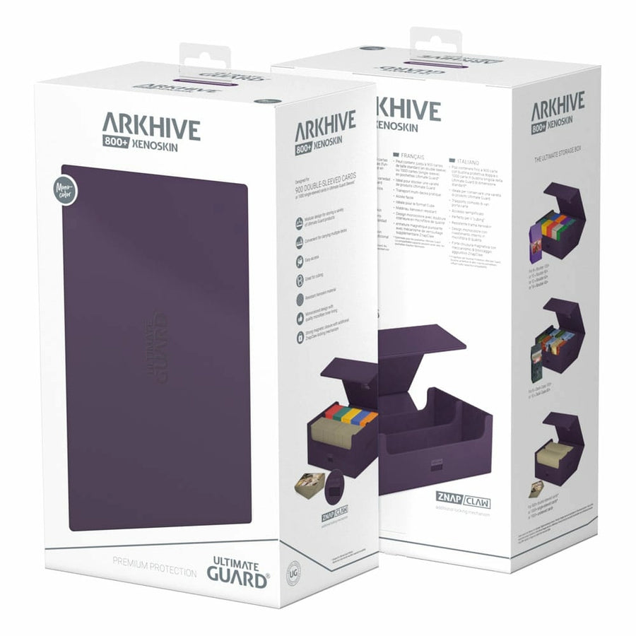ULTIMATE GUARD DECK CASE ARKHIVE 800+ MONOCOLOR PURPLE