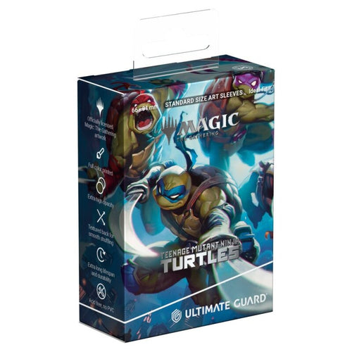 ULTIMATE GUARD MTG TEENAGE MUTANT NINJA TURTLES ART SLEEVES HEROES IN A HALF-SHELL