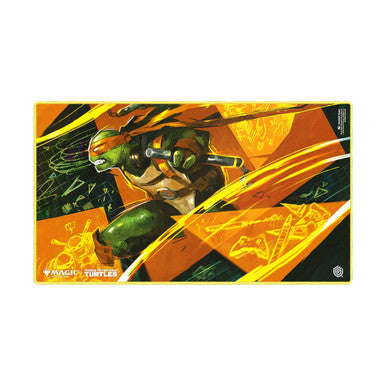 ULTIMATE GUARD MTG TEENAGE MUTANT NINJA TURTLES MICHELANGELO'S TECHNIQUE PLAYMAT
