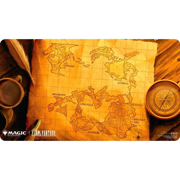 MTG PLAYMAT WORLD MAP FINAL FANTASY
