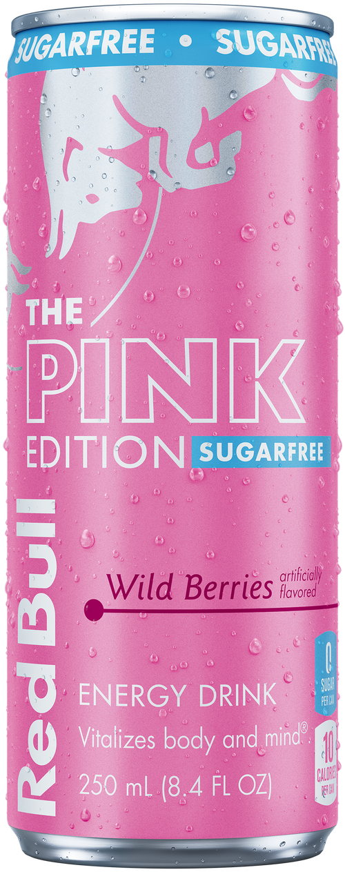 REDBULL THE PINK EDITION SUGARFREE