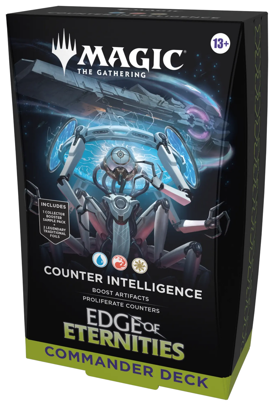 MTG EDGE OF ETERNITIES COMMANDER DECK COUNTER INTELLIGENCE