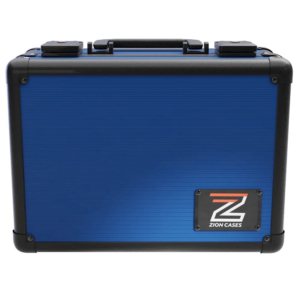 ZION CASE SLAB CASE X 3 ROW CARBON FIBER NAVY