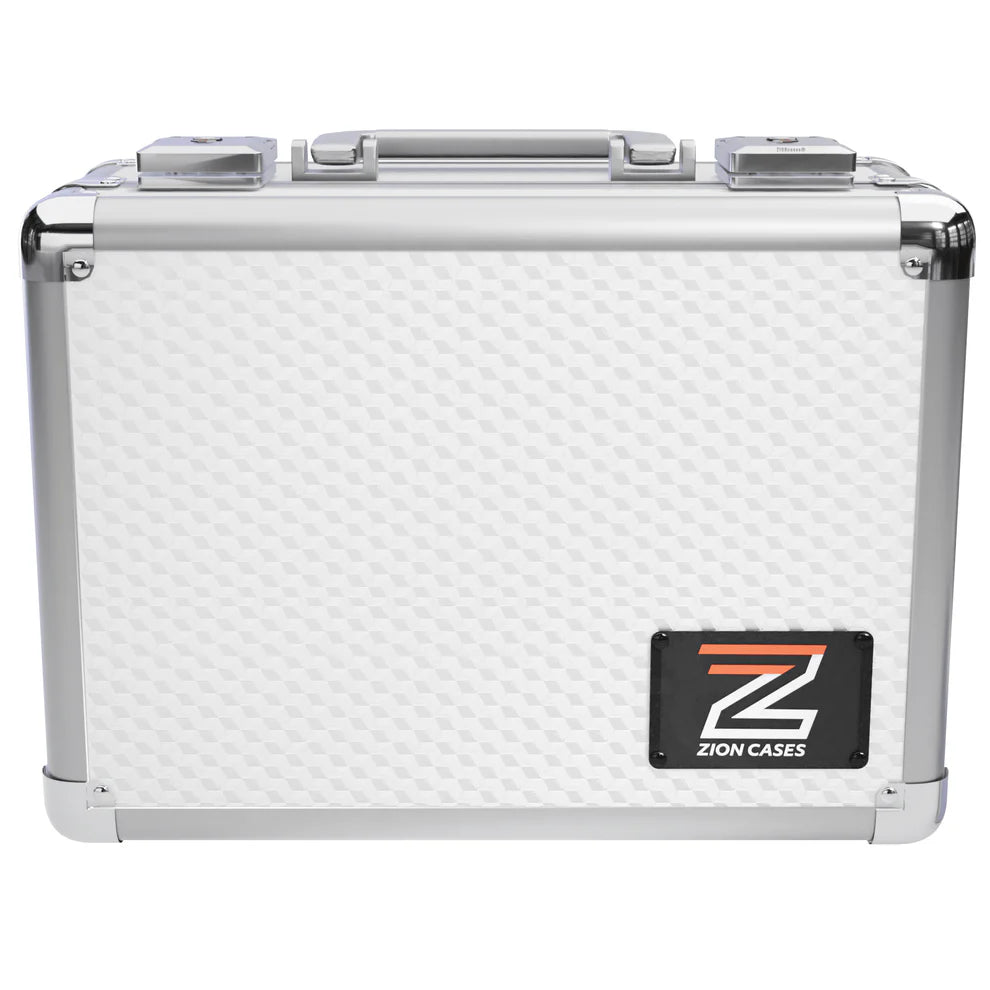 ZION CASE SLAB CASE X 3 ROW CUBED SILVER