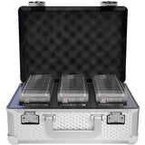 ZION CASE SLAB CASE X 3 ROW CUBED SILVER 1